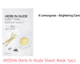 Korea Cosmetics I'm Real Mask Sheet Missha Face Mask Skin Care Moisturizing Whitening Oil Control JM Solution Facial Mask