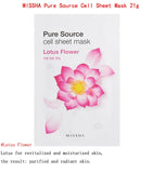 Holika Holika Pure Essence Mask Sheet 1pcs MISSHA Face Mask Whitening Moisturizing Anti Wrinkle Facial Mask Korea Cosmetics