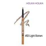 HOLIKA HOLIKA Wonder Drawing 24HR Auto Eyebrow 4 Color Long-lasting Eyebrow Pencil Soft Smooth Waterproof Tattoo Eye Brow Pen