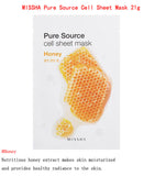 Holika Holika Pure Essence Mask Sheet 1pcs MISSHA Face Mask Whitening Moisturizing Anti Wrinkle Facial Mask Korea Cosmetics