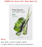 Holika Holika Pure Essence Mask Sheet 1pcs MISSHA Face Mask Whitening Moisturizing Anti Wrinkle Facial Mask Korea Cosmetics