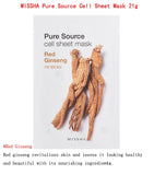 Holika Holika Pure Essence Mask Sheet 1pcs MISSHA Face Mask Whitening Moisturizing Anti Wrinkle Facial Mask Korea Cosmetics
