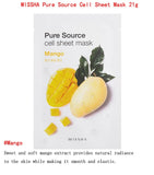 Holika Holika Pure Essence Mask Sheet 1pcs MISSHA Face Mask Whitening Moisturizing Anti Wrinkle Facial Mask Korea Cosmetics